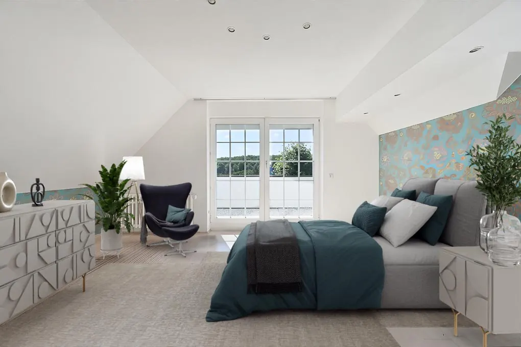 Digital Room Staging — after staging